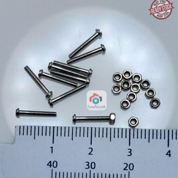 MILIKI SEGERA SCREW BAUT KACAMATA BAUT RIMLESS FRAME SUNGGLAS MUR KACAMATA WOK