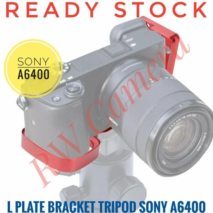 L Plate Sony A6400 Quick Release Plat Tripod Shape Alpha 6400 Rig