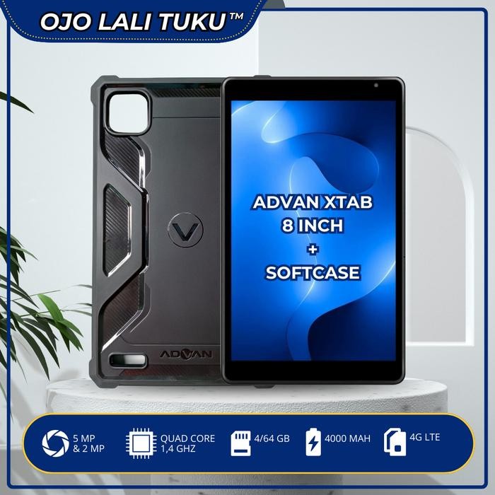 Hapeklik- Advan Xtab 4/64 Gb 8 Inch Quadcore T310 Tablet Android 13