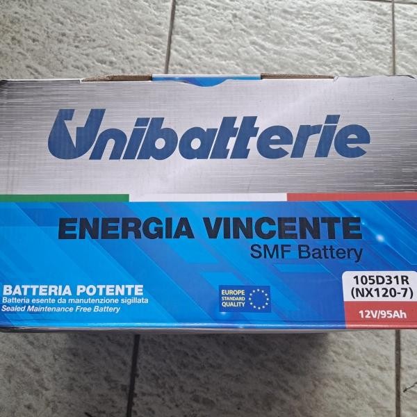 TERMURAH - Aki Mobil Kering MF Unibatterie 95D31R 105D31R nx120-7R 95ah Hyundai