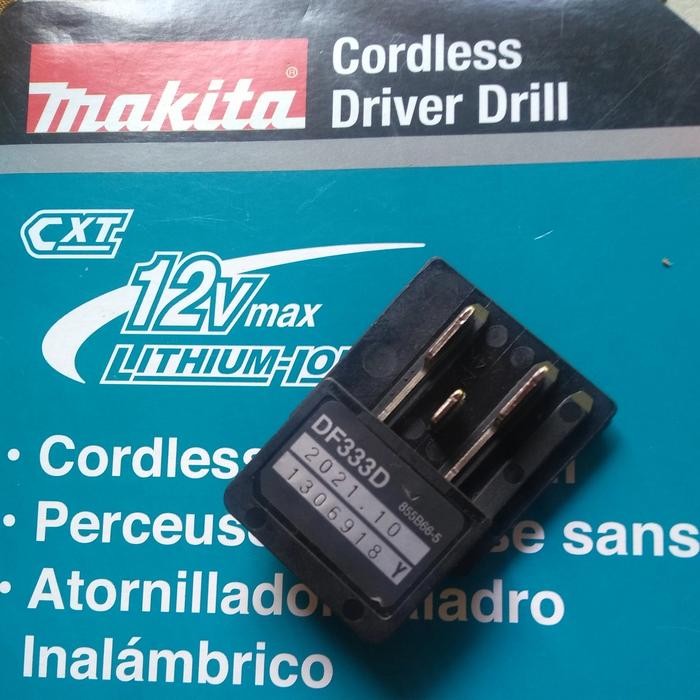 socket baterai makita cxt 12v original bisa untuk modif kit & adapter