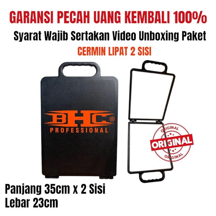 Cermin Lipat Cermin Kotak Cermin Bulat CERMIN BARBERSHOP PANGKAS RAMBUT DLL