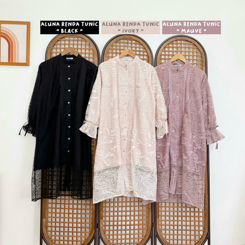 LOCANA LABEL ALUNA TUNIC RENDA