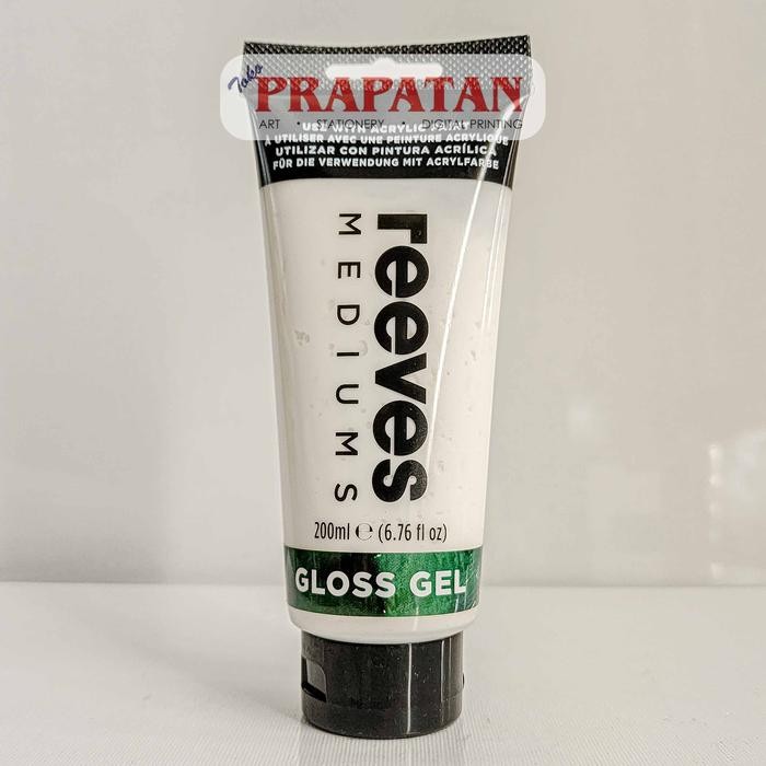 

Reeves Acrylic Gloss Gel Medium 200Ml Medium Cat Akrilik