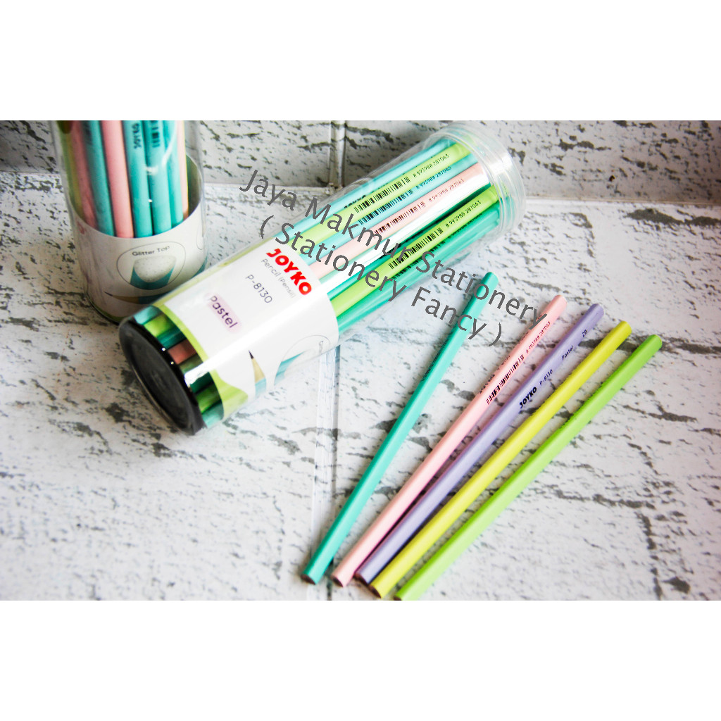 

Pensil 2B Joyko Pastel P-8130 1 Drum (36 Pcs)