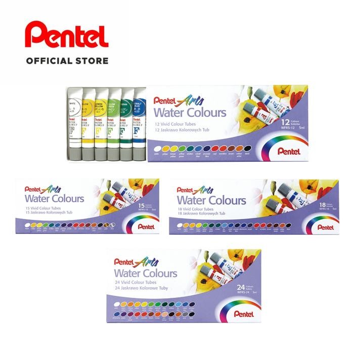 

Pentel Water Color 5 Ml Wfrs 12
