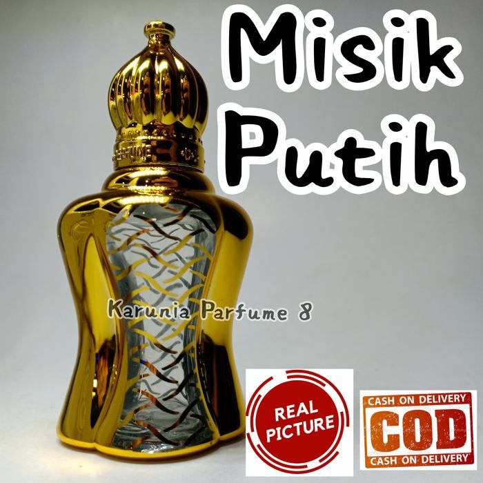 Minyak Misik Putih Asli Kental Original Import Botol Antik