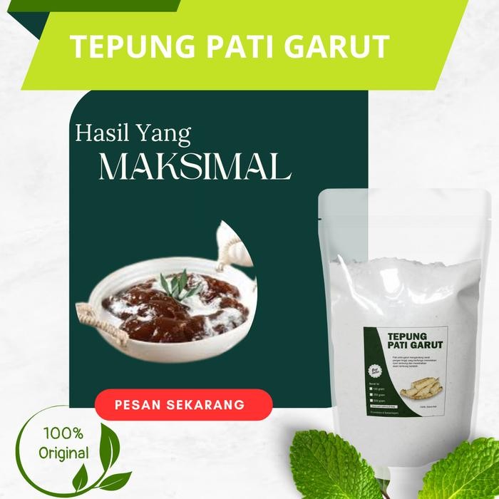 

Produk Terbaru Tepung Pati Garut Angkrik Irut Arrowroot 1Kg Asli 100% Asam Lambung Cod
