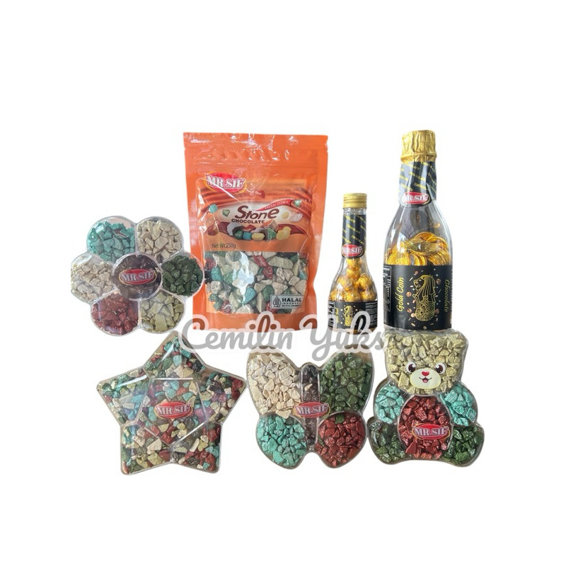 

MR.SIF Stone Chocolate Coklat Krikil Coklat Batu MR.SIF Merlion Coin Chocolate