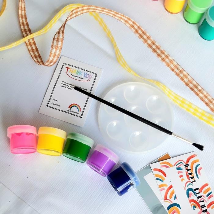 

Tshirt Painting Kit By Cipratind Melukis Mewarnai Baju Hampers Murah #Gratisongkir