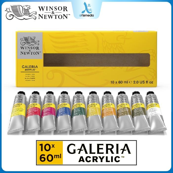 

Cat Akrilik Winsor & Newton Galeria Acrylic Paint Tube Set #Gratisongkir