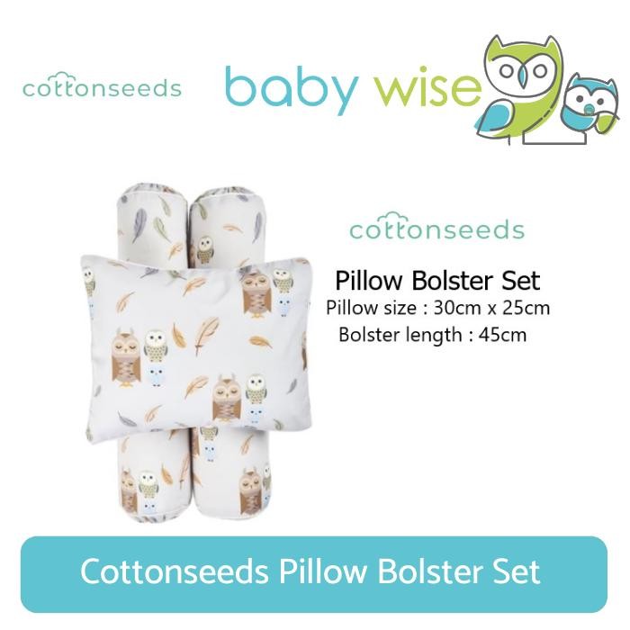 BabyCare- Cottonseeds Pillow Bolster Set