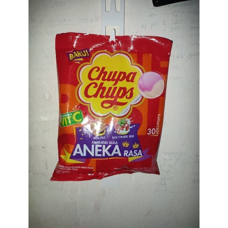 

Chupa Chups Lolipop Classic Aneka Rasa 30 Pcs Sachet