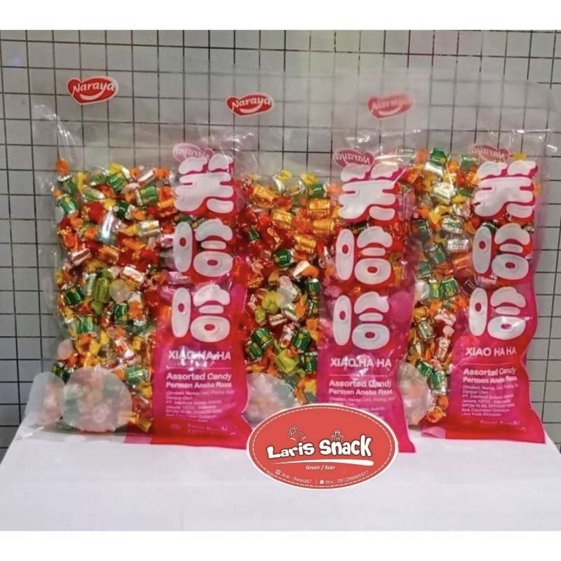 

Naraya Permen Aneka Rasa Buah Xiao Ha Ha 500gr