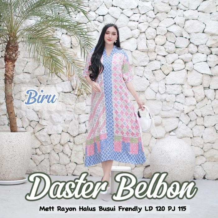 New Daster Batik Ziggy Belbon Bunga By Jessa Batik Bahan Rayon Premium Tebal Adem Nyaman Daster Ld