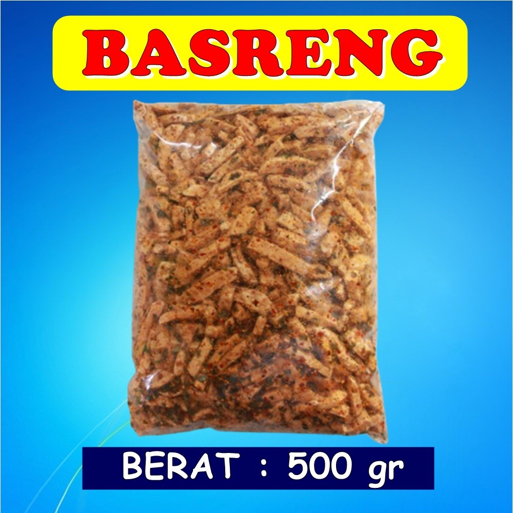 

Basreng Daun Jeruk Pedas Daun Jeruk Kemasan 1 Kg 500 gram 250 gram