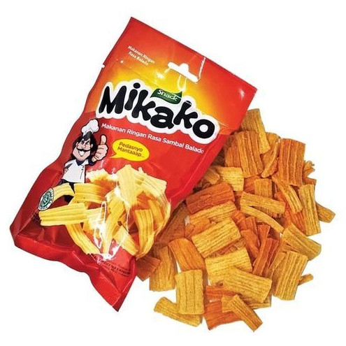 

[ BERKAH ] Mikako Snack Pack Isi 10 X 18gr Snack Aneka Rasa Rumput Laut Balado Mie Goreng Spicy