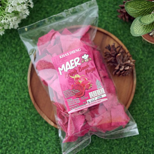 

Keripik Kerupuk Buah Naga Apel Carica Chips Anggur Fruit Snack Camilan Snack Crispy