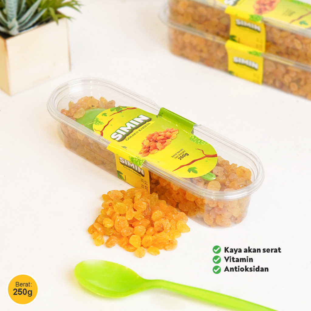 

Kismis Simin Golden Raisin 250g