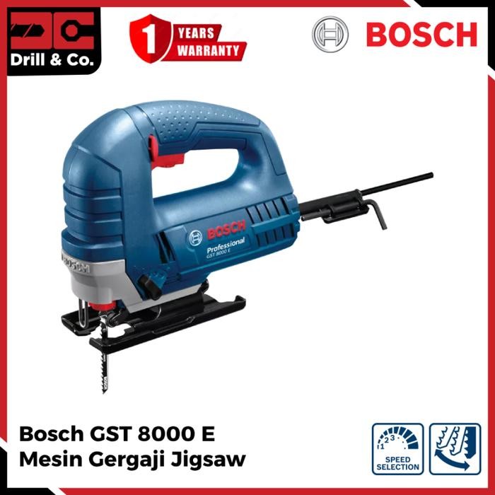 PREMIUM Bosch GST 8000 E Mesin Gergaji Jigsaw / Gergaji Jigsaw