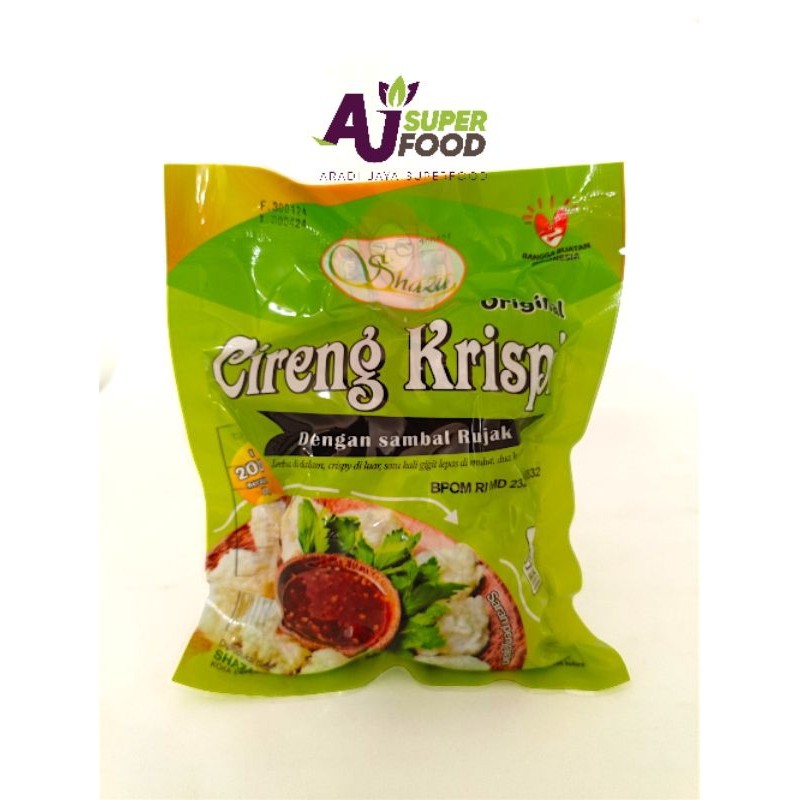 

cireng krispi original sambal rujak shaza isi 20pcs