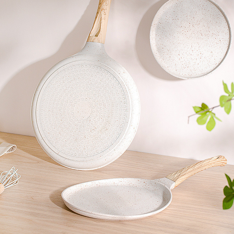 Maifan Wajan Penggorengan Batu Steak Pancake Omelet Anti Lengket Pembuat Sarapan Kompor Induksi Gas 