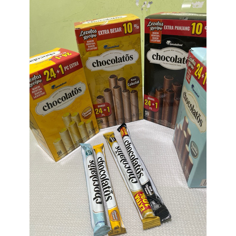 

Chocolatos Wafer Rolls (ISI 24 Pcs)