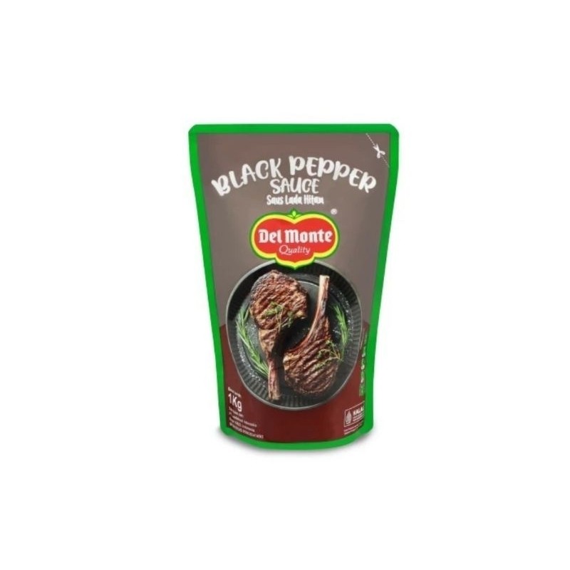 

Delmonte Blackpepper Saus Lada Hitam 1kg Refill Pouch
