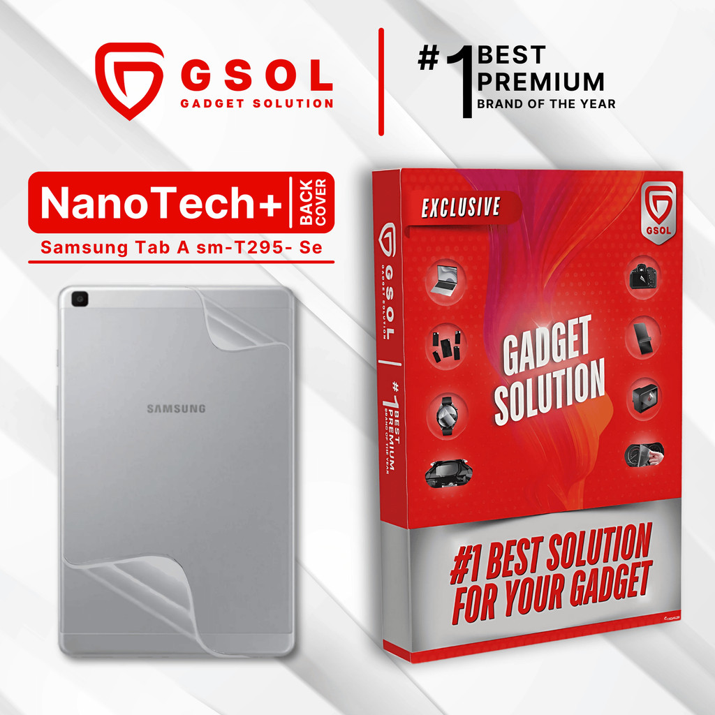 GSOL EPU BIO GENESIS Hydrogel for Samsung Tab A SM-T295 SE / Back Cover Guard (Nanotech+ 100% Recycl