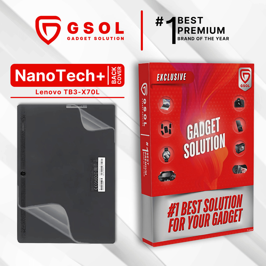 ORI GIN ALL EPU BIO GENESIS Hydrogel for Lenovo TB 3-X70L / Back Cover Guard (Nanotech+ 100% Recycle