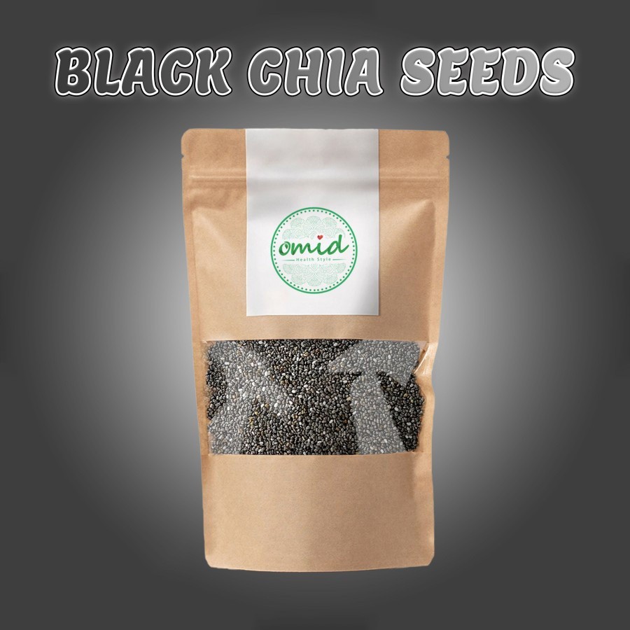 

Organic Black Chia Seeds Biji Chia Hitam Organik