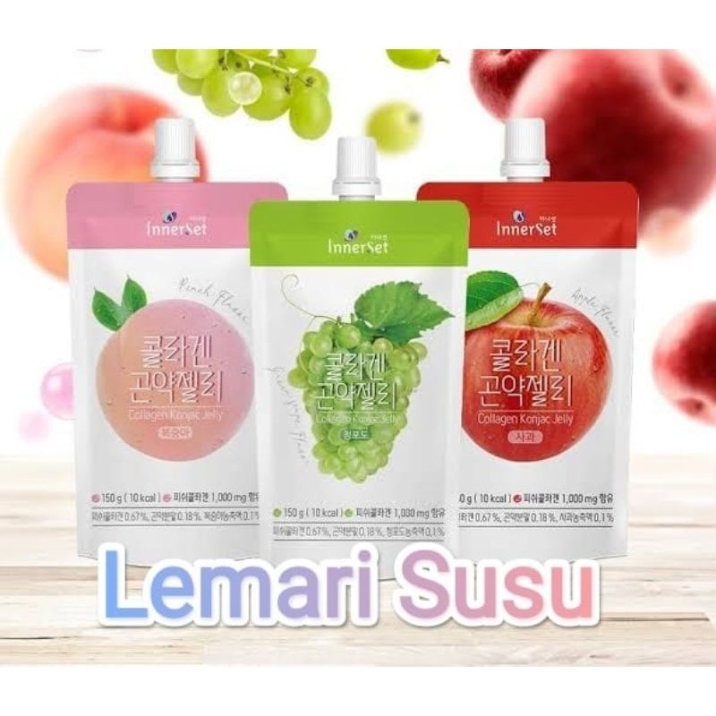 

Innerset konjac jelly/innerset collagen konjac jelly/innerset jelly kolagen