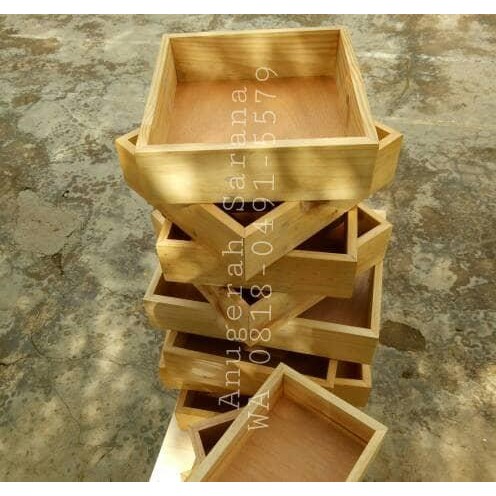 Terlaris Kotak kayu jati belanda kotak seserahan unik kotak kayu hantaran