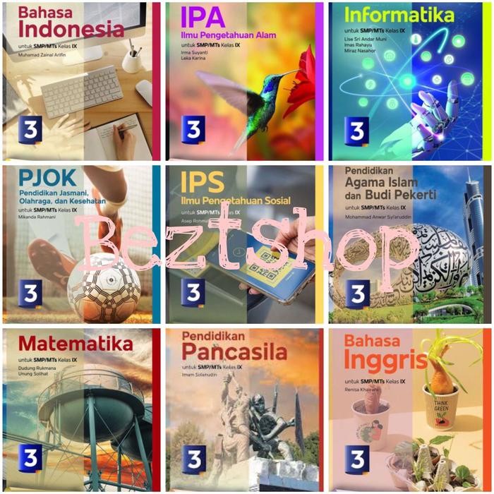 

SALE BUKU PAKET KELAS IX-9 SMP/MTS KURIKULUM MERDEKA - GRAFINDO READY
