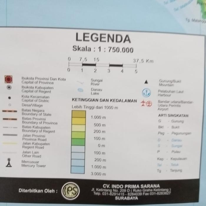 

TERLARIS PETA NUSA TENGGARA TIMUR BINGKAI READY
