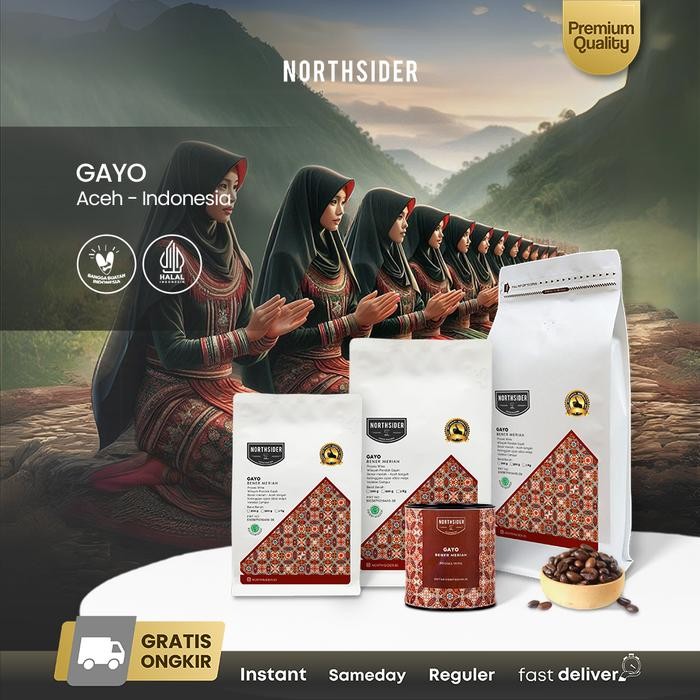 

Caraka.store1 Northsider Kopi arabika Gayo Wine Natural Coffee
