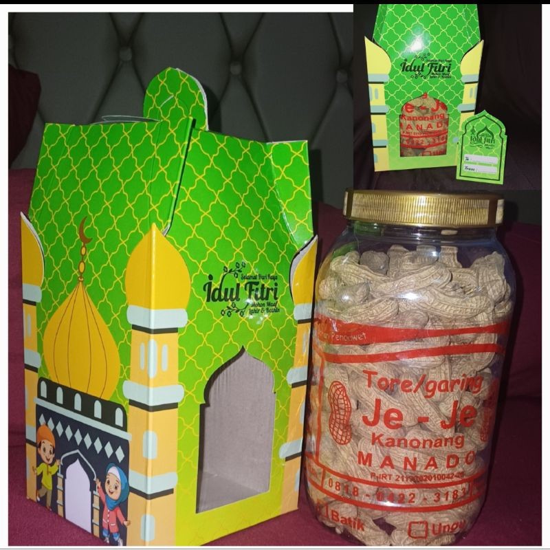 

Kacang sangrai / Tore Kacang Garing Je-Je Kanonang