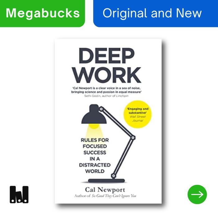 Deep Work by Cal Newport Original English