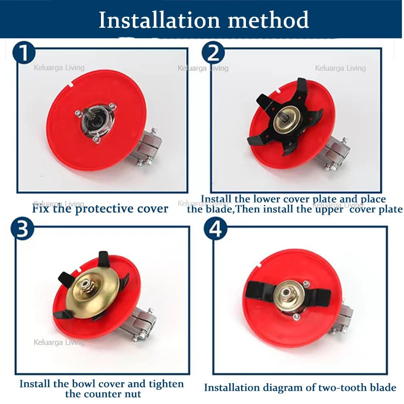 Pisau Matun Rumput Pisau Potong Rumput Alat Penyiang Gulma Alat Matun Padi Pisau Mesin Pemotong