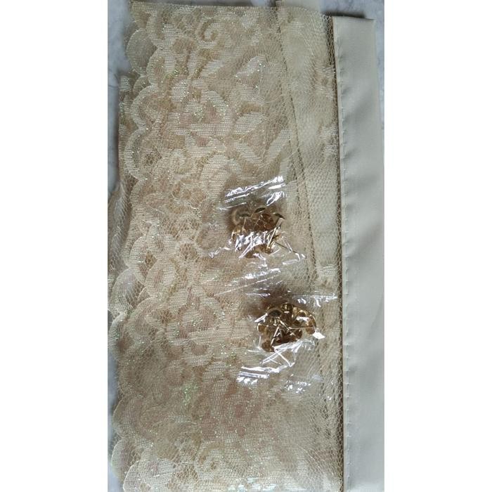 PROMO TIRAI PINTU MAGNET HONG XIN ANTI NYAMUK V-LINES KREM ASZ