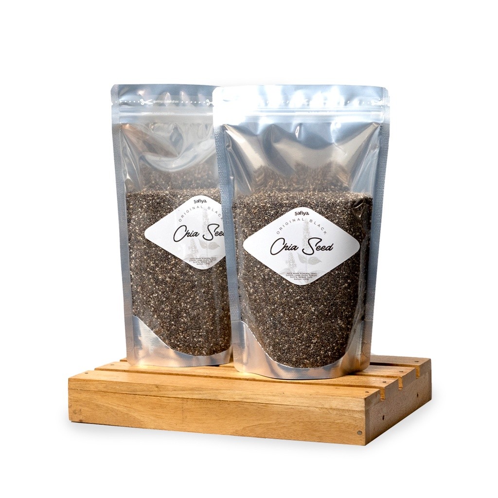 

Organic Chia Seed 100 Gram Organic Black Chia Biji Chia Original Premium