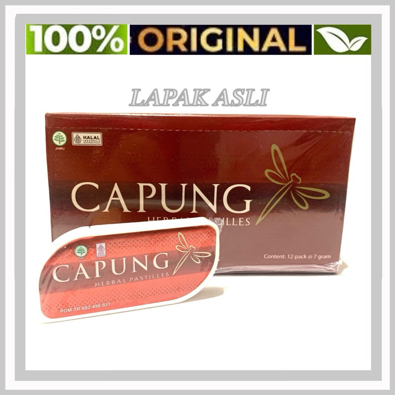 

Capung Herbal Pastilles - Permen Hisap Untuk Meredakan Batuk