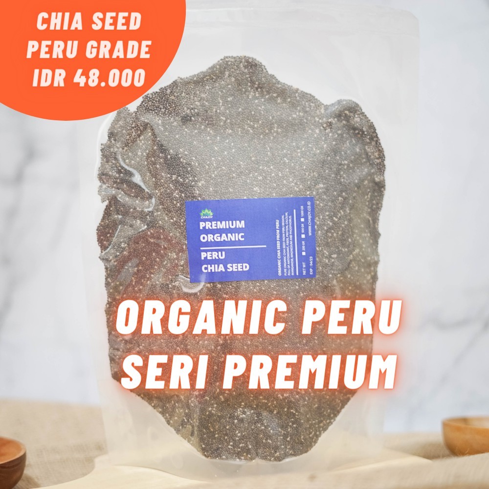 

[LAUNCHING PROMO] BLACK CHIA SEED 1 KG PERU ORGANIC