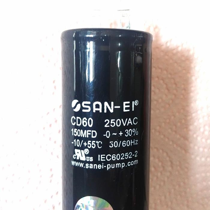 JTTOP" KAPASITOR 150UF 150 MFD UF 250V 250 VAC CAPASITOR STARTING AC MOTOR