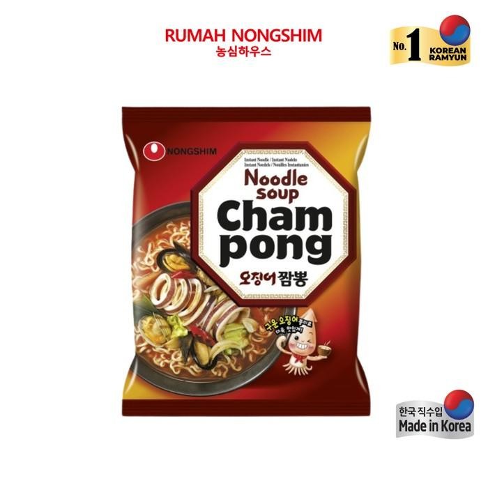 

Promo Terbatas [Bundling] 2Pcs Nongshim Champong (Cumi - Cumi) 124G Made In Korea Aman