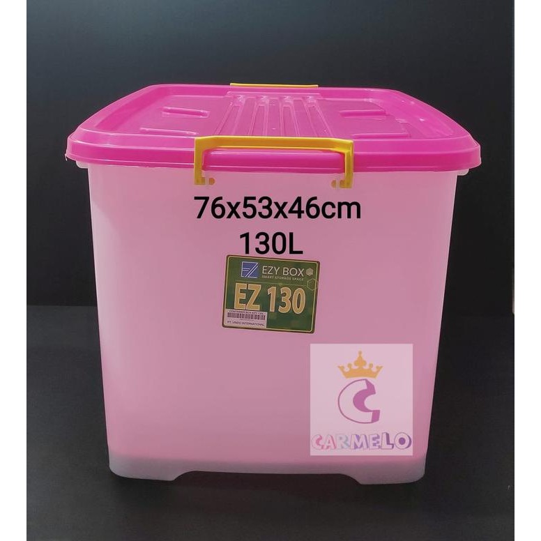 Roller Container Box 130L/ Roller Box Jumbo/ Container Box Roda