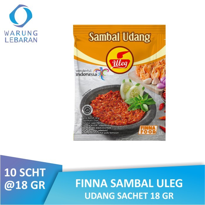 

Finna Sambal Uleg Udang Sachet