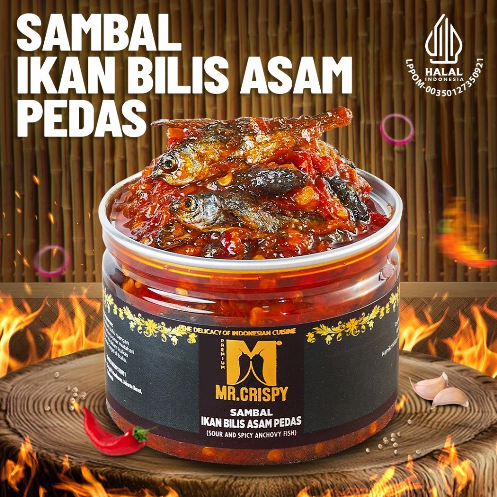 

Sambal Ikan Bilis Asam Pedas/Sambel Mr. Crispy