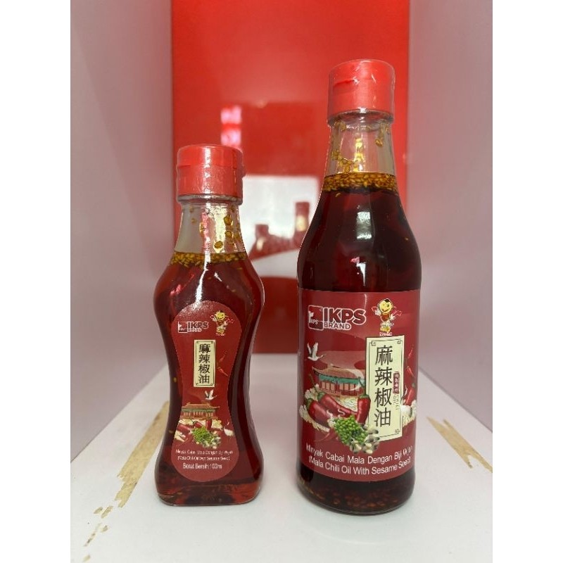 

Minyak cabai Mala dengan biji wijen / Mala chili oil with sesame seed IKPS