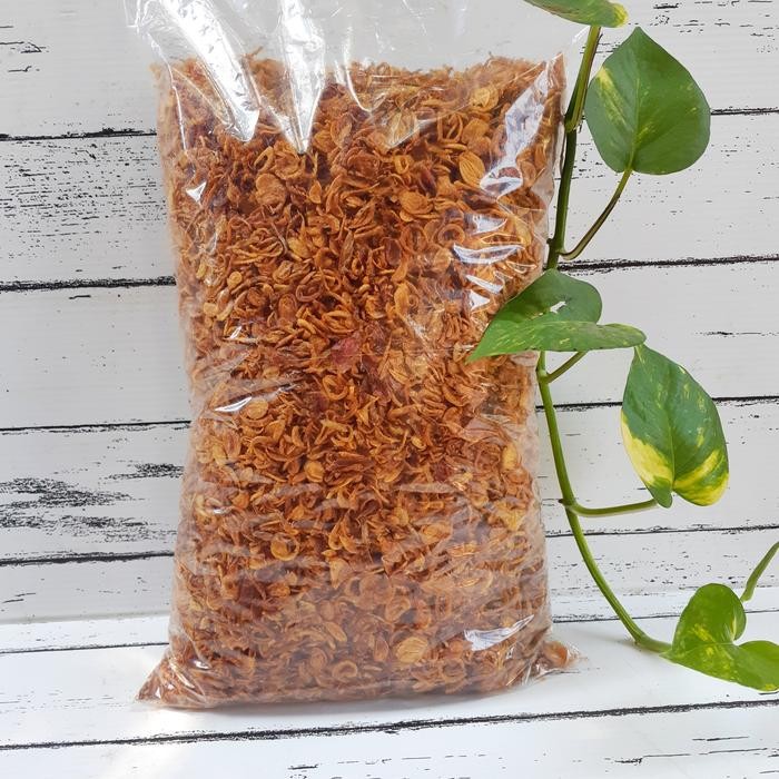 

JTTOP" BAWANG GORENG MURNI 500 GR / TANPA TEPUNG